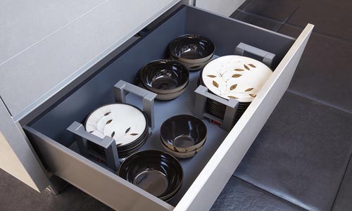 Wide Drawers for Extra Storage