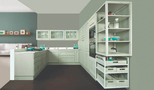 Parallel modular kitchen