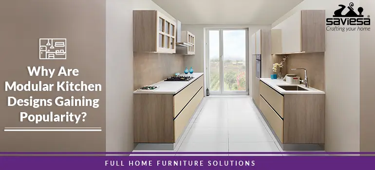 Modular Kitchen Interior Design by Saviesa