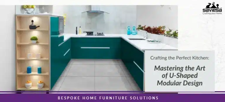 U-shaped Modular Kitchen Design
