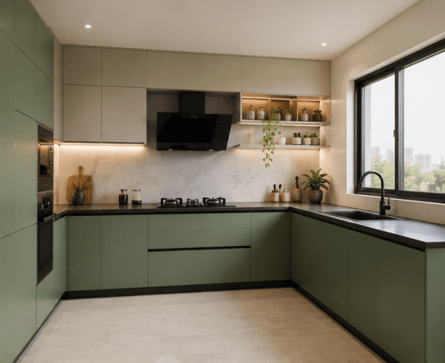 L Shape 2 Kitchen 490 x 400
