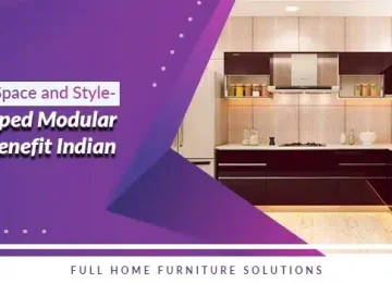 Maximizing Space and Style How L shaped Modular Kitchens Benefit Indian Homes