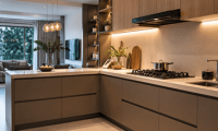 Open L-Shaped Kitchens