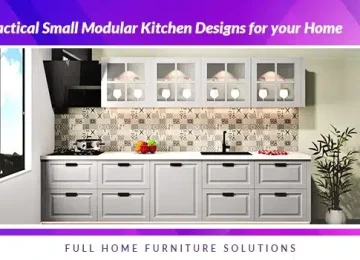 Stylish and Practical Small Modular Kitchen Designs for Your Home 